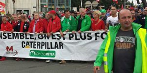 Solidarity with trade unions and workers against the closure of Caterpillar in Gosselies