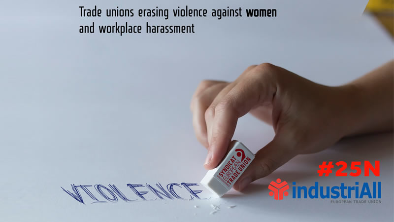 Stop violence against women at work