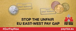 EU EAST-WEST WAGE GAP: HUGE AND GOT BIGGER