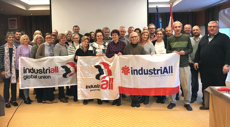 Austrian, Croatian and Slovenian textile unions cooperate on organising