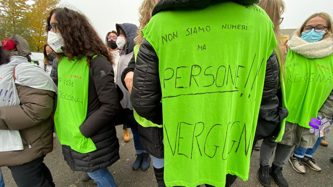 SaGa Coffee Gaggio Montano permanent protest