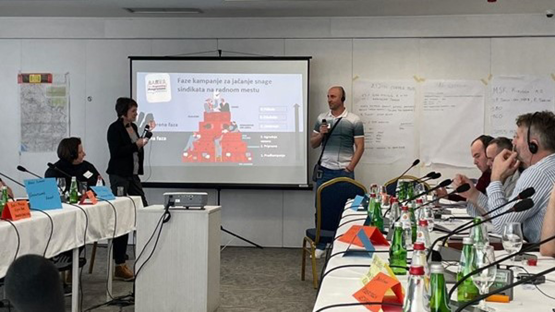 Training: empowering lead organisers