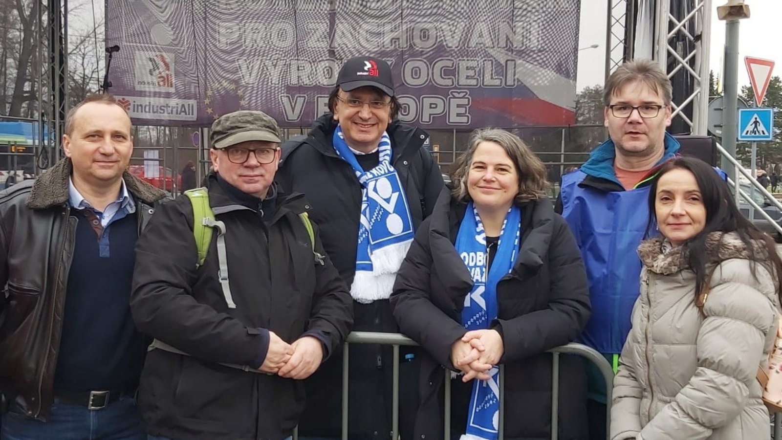 Polish delegation in Ostrava