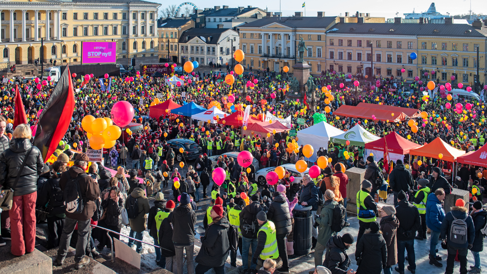 Attacks on trade union rights in Finland - the fight goes on