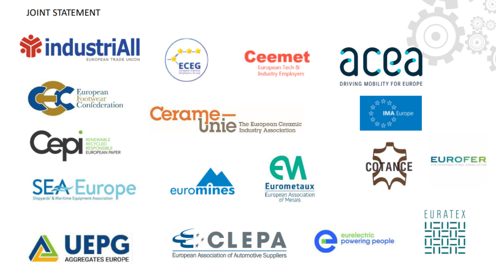 A European Industrial Deal focused on ensuring quality industrial jobs in Europe.