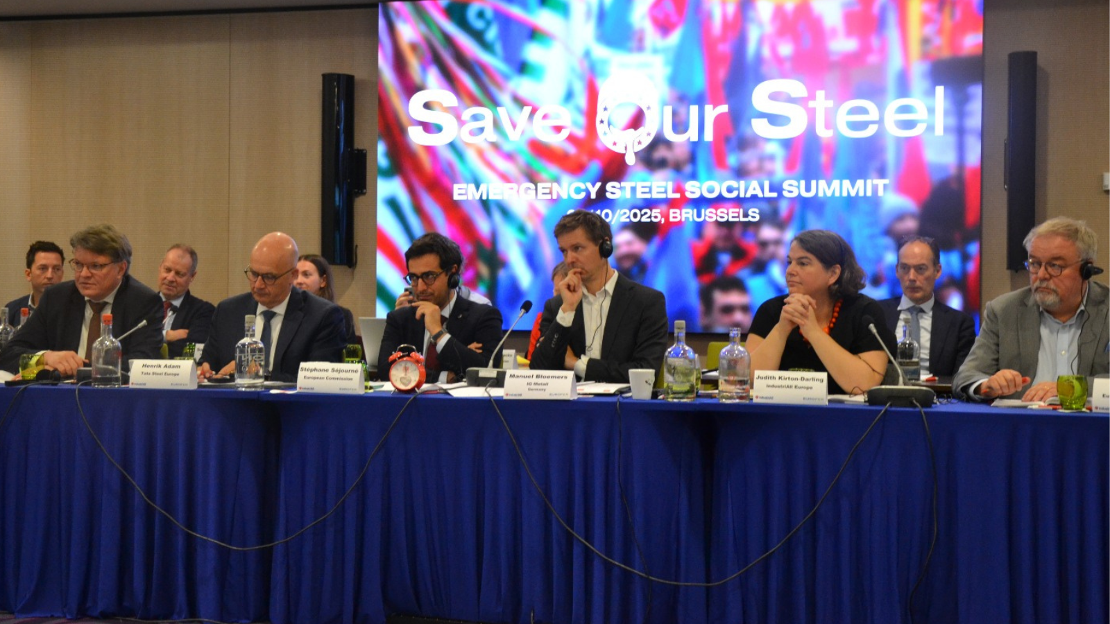 Emergency Steel Social Summit: social partners urge action to save jobs and capacity in Europe