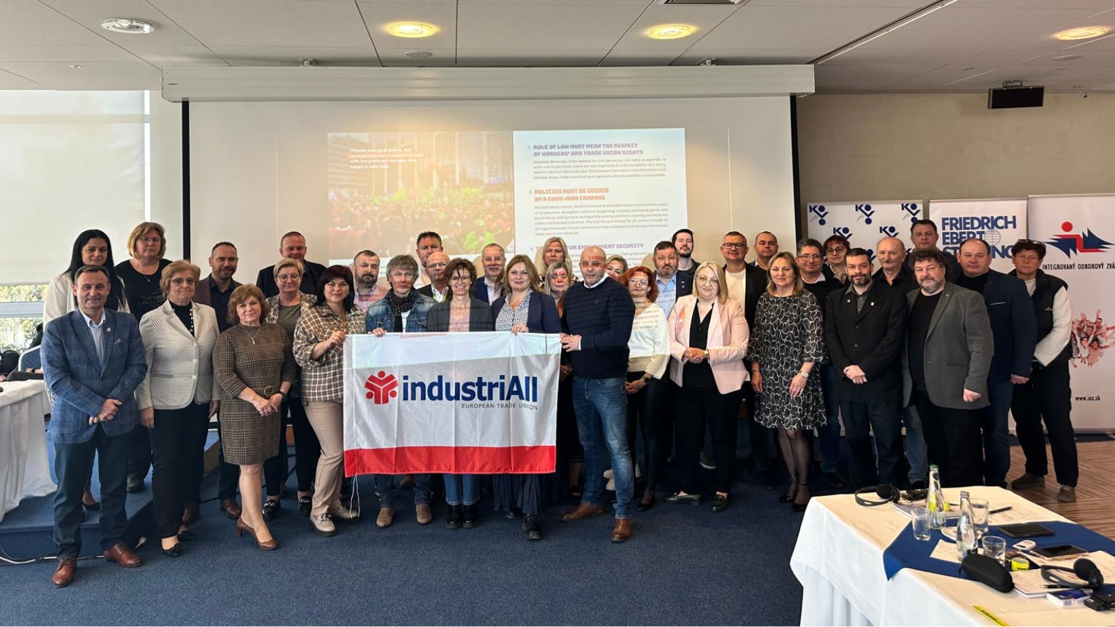 IndustriAll Europe’s Eastern Region urges the governments of the region to act together to support industrial jobs