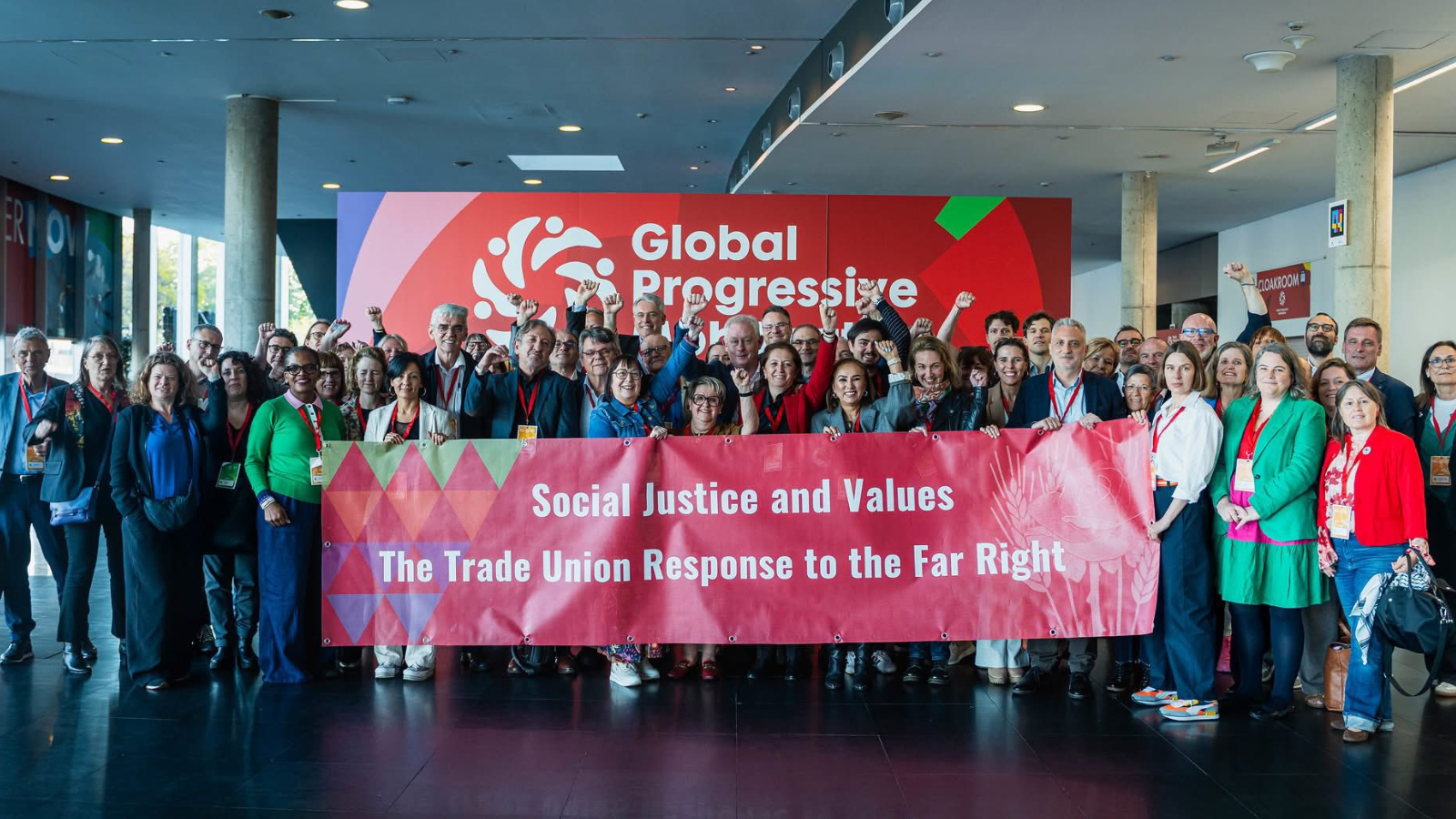 Raise pay and deliver social justice to fight far-right, unions tell political leaders in Barcelona