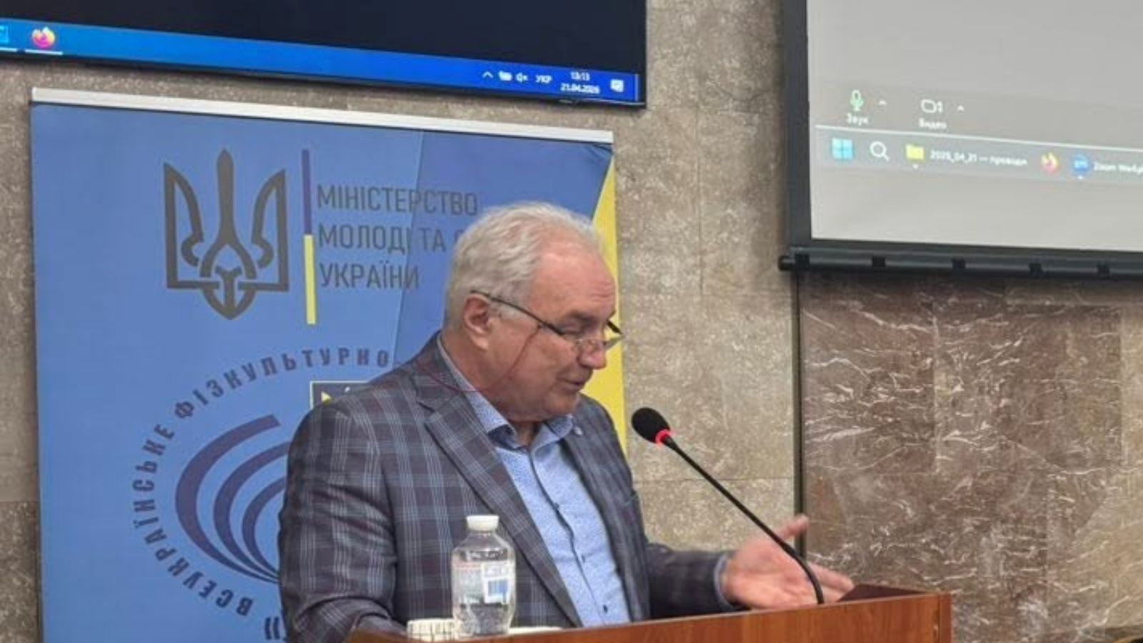 Ukrainian union leader jailed for doing his job