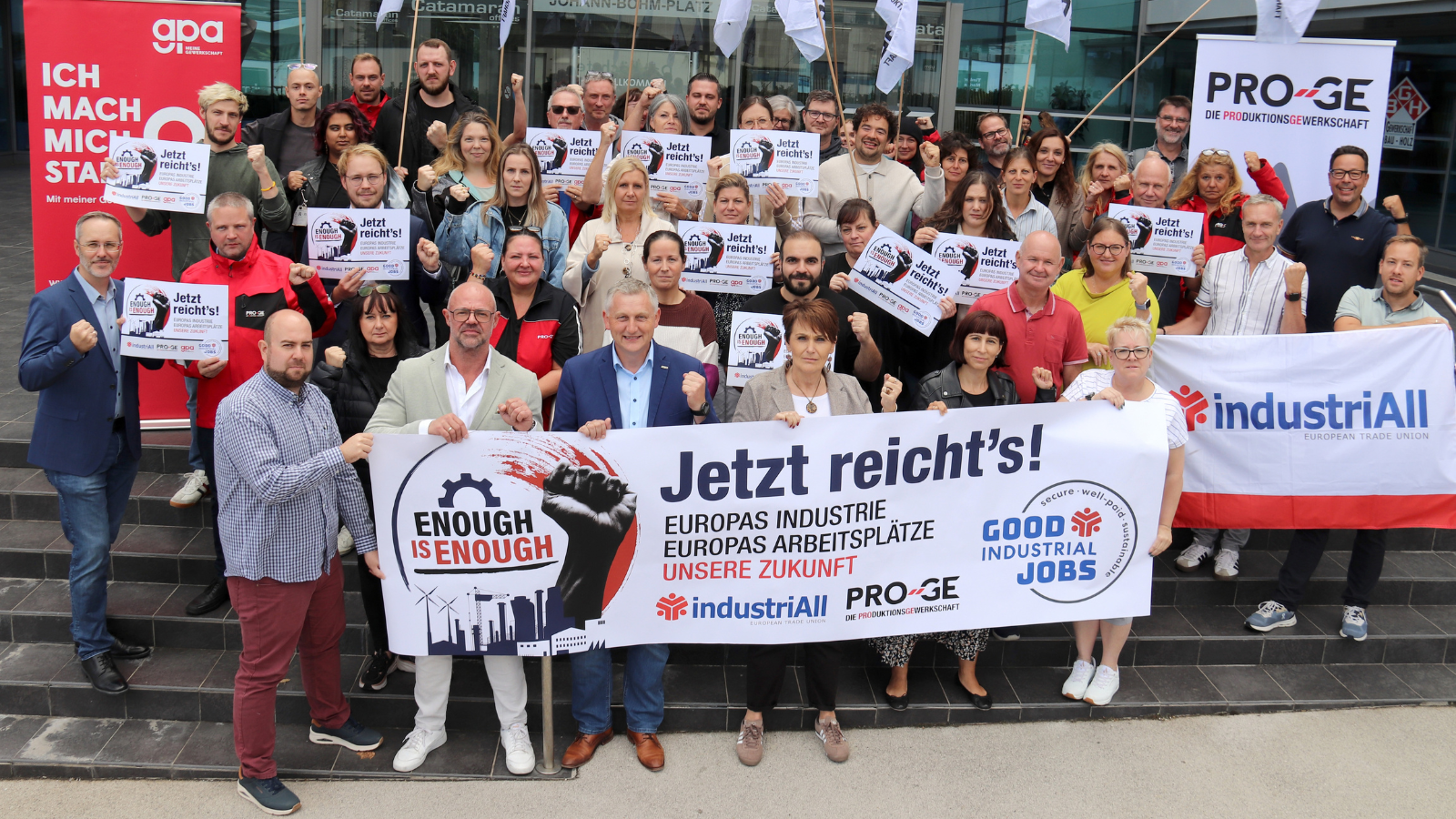 Enough is Enough: European industrial workers mobilise for quality jobs and investment